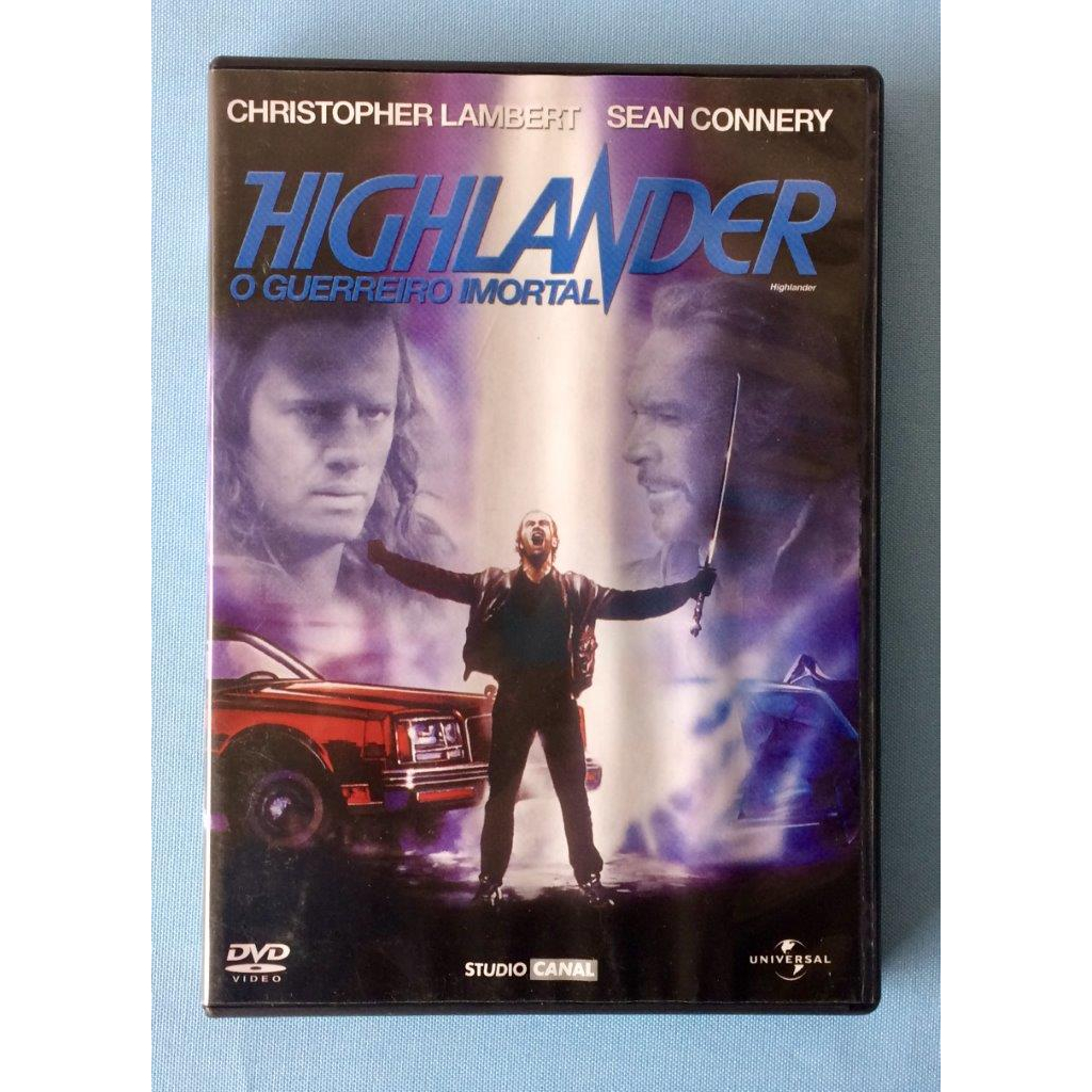 Dvd Original Highlander O Guerreiro Imortal | Shopee Brasil