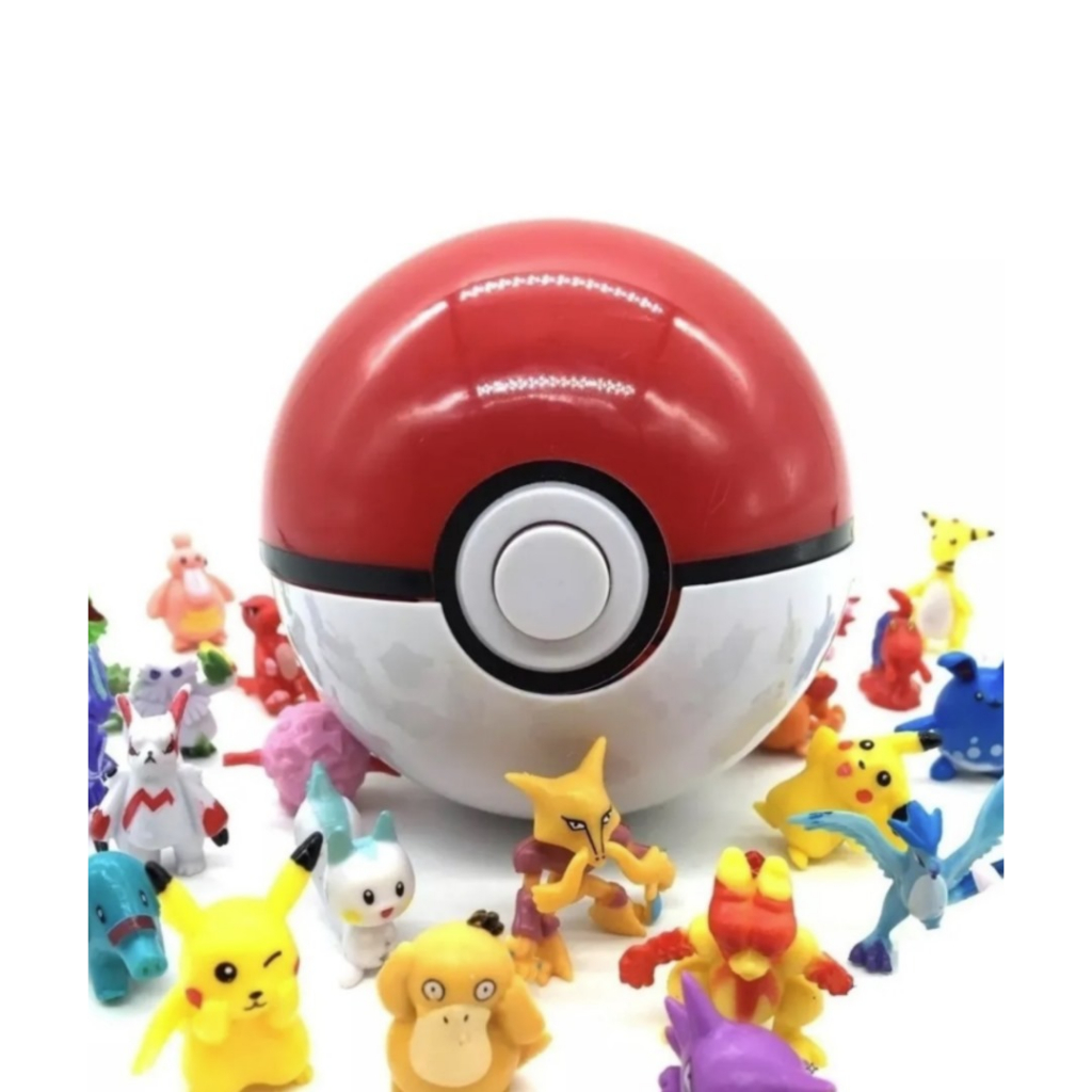 Boneco Pokemon Oddish e Pokebola Nest - 2606 sunny brinquedos em