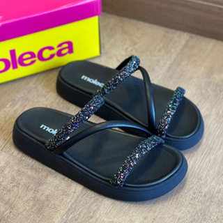 Sandália Papete Birken Brilho Blogueira Moleca 5469121