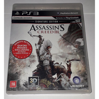 Assassin's Creed III (3) (Seminovo) - PS3