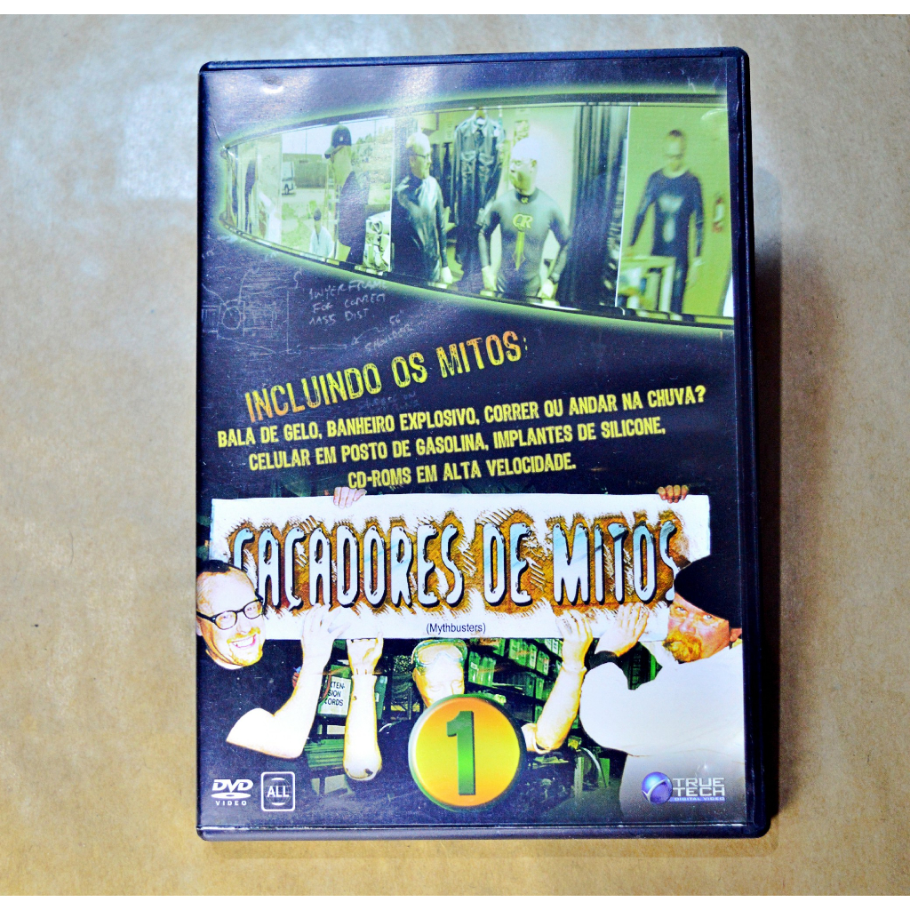 DVD - Caçadores de Mito 1