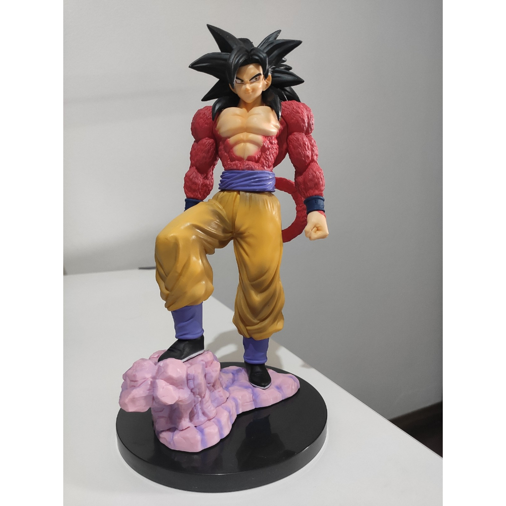 Dragon Ball Goku Super Sayajin 1/4 45cm Estatueta Grande - R$ 399