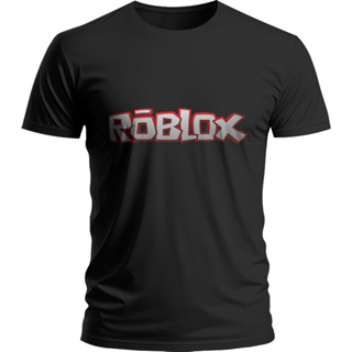 Camiseta Logo Roblox Jogo Online Gamer Adulto Infantil