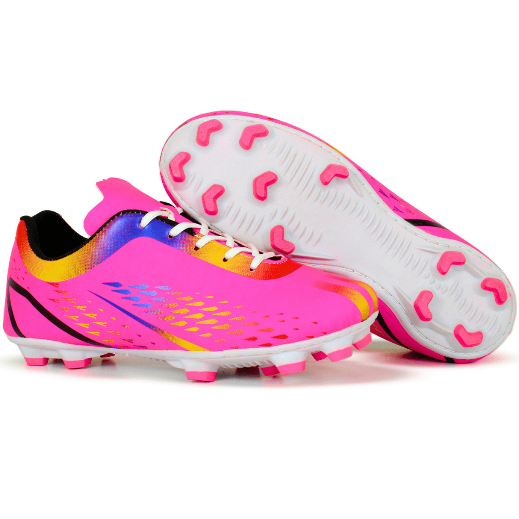 Chuteira De Campo Masculino Futebol Cores Vibrante Masculina E Feminina
