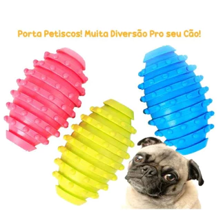 Brinquedo Interativo Cachorro e Gato Porta Petisco Ração Antistress