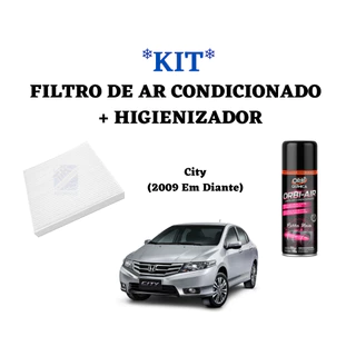 Filtro Ar Condicionado De Cabine e Limpa Ar Honda Fit City Hrv Wrv