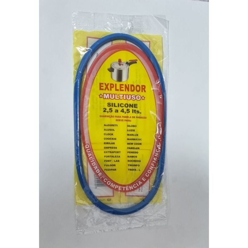 Borracha Para Panela de Pressão 2,5 lts a 4,5 lts Multiuso Explendor
