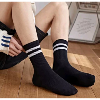 KIT 3 pares de meia em algodão masculina cano alto NOVA ERA