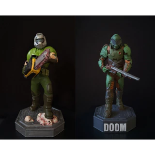 Doom !! Action Figure !! (Decoração, Colecionável).