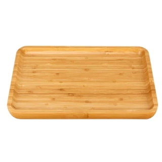 Bandeja de Bambu Petisqueira Retangular - Cozinha - Servir Petiscos