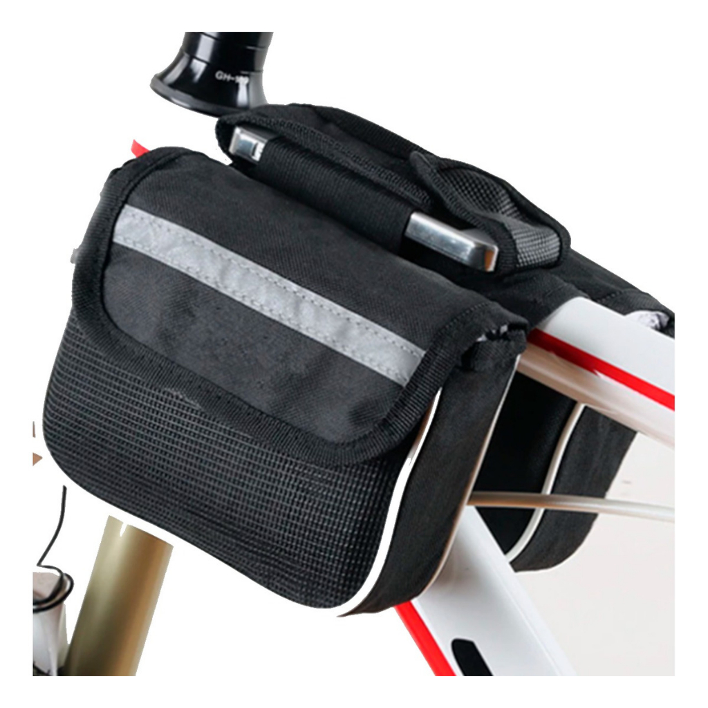 Bolsa Dupla Para Quadro De Bicicleta Ciclismo Universal Mtb Bike ...