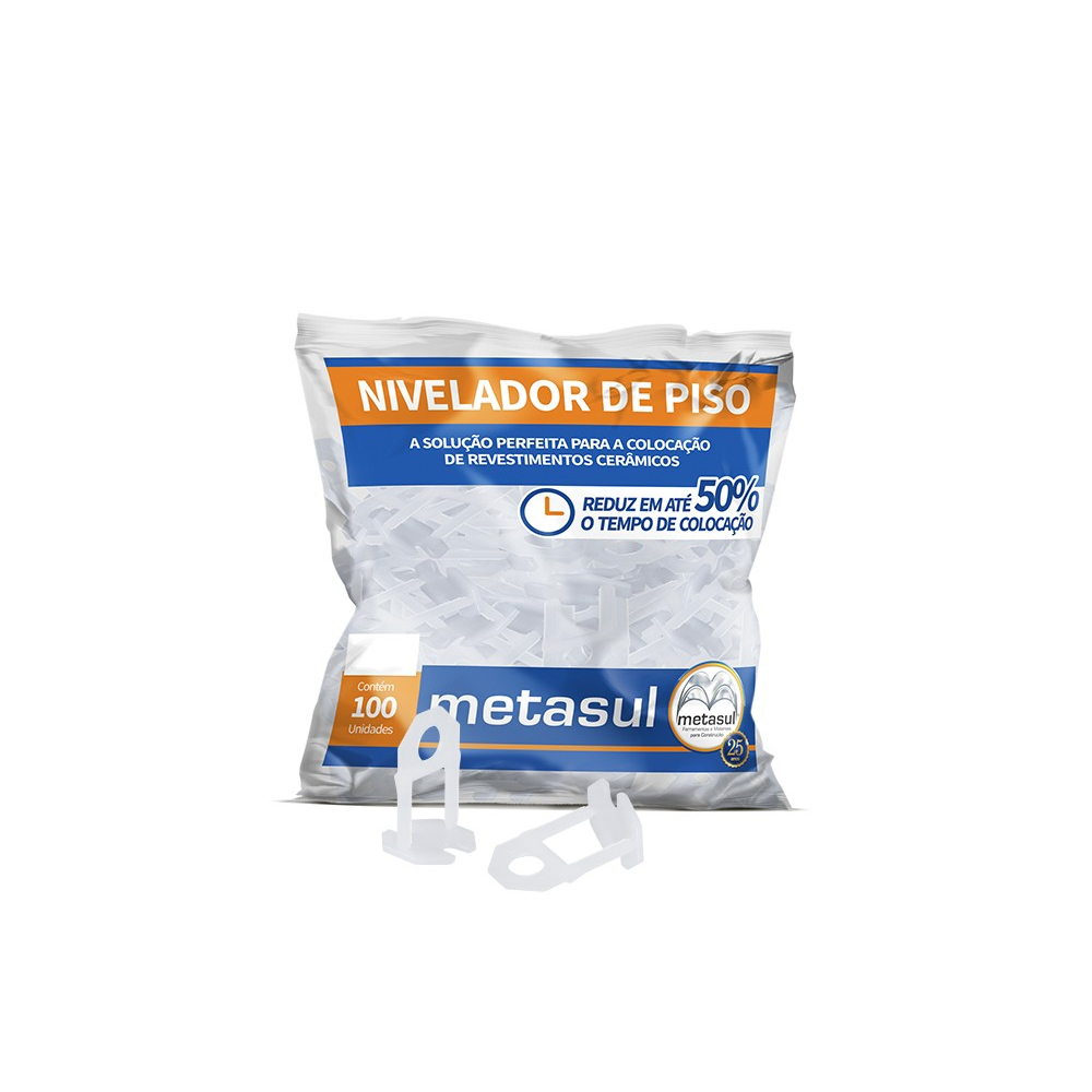 Nivelador De Piso E Porcelanato 100 Pçs 1mm | Shopee Brasil