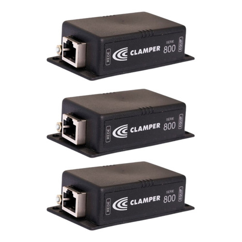 Kit 3x Dps Clamper Série S800 Ethernet Cat5e 1 Gbps | Shopee Brasil