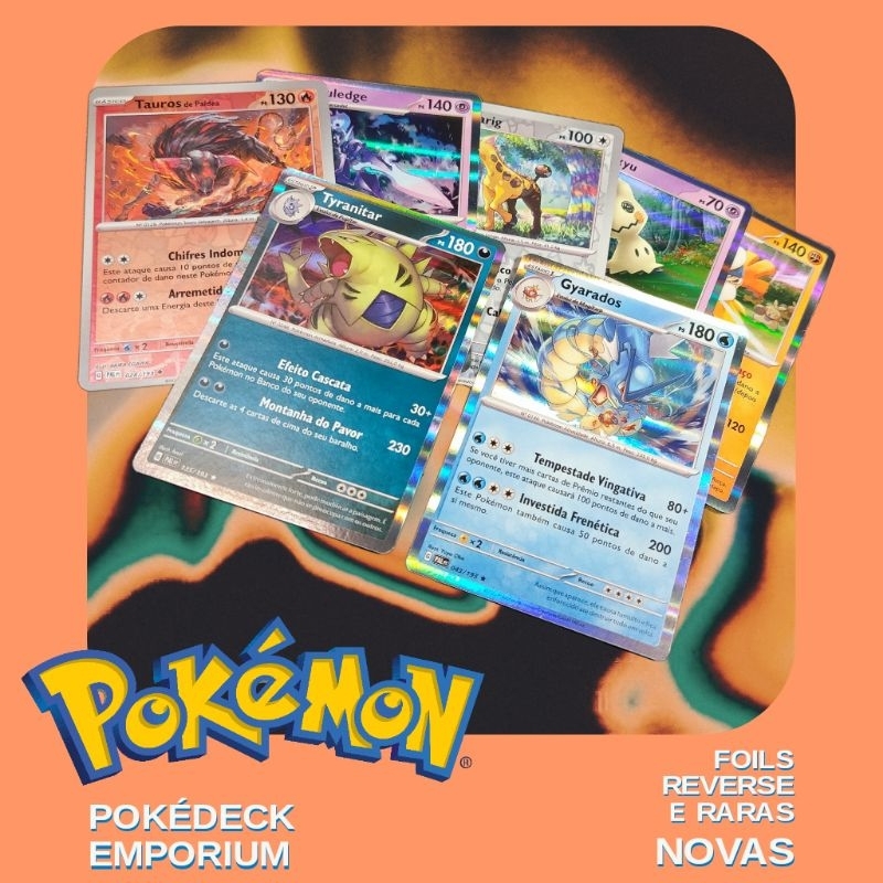 Pacote 15 Cartas Brilhantes 5 Códigos Pokémon Live