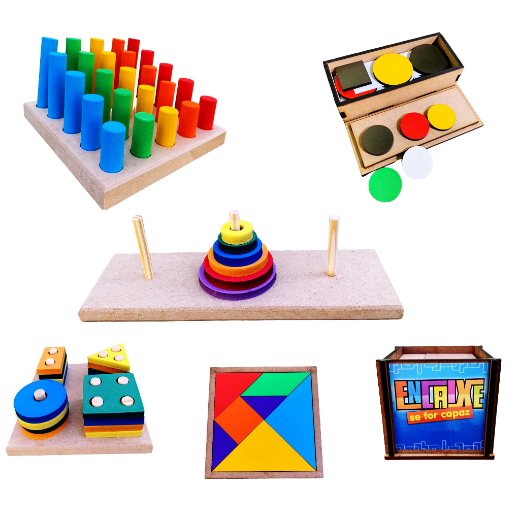 Brinquedo Educativo Pedagógico Dominó Argolas Números e Carrinhos  Desenvolve e Estimula Habilidades +3 Anos - R3P SHOP - Produtos de  Qualidades Selecionados Especialmente para Você!