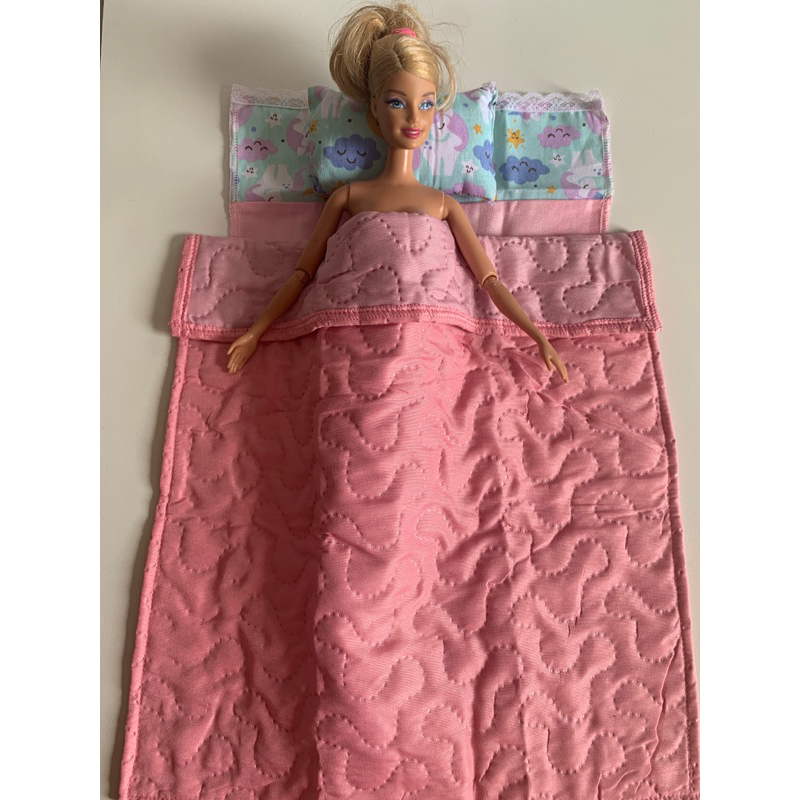 Roupa Para Boneca Barbie De Unicornio E Donut Hora De Dormir