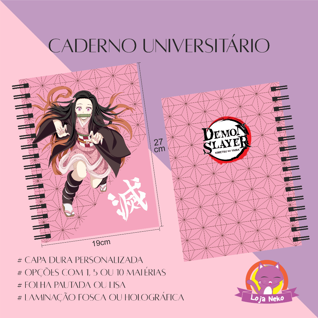 Cadernos notepad caderno de desenho anime blade, рассекающий