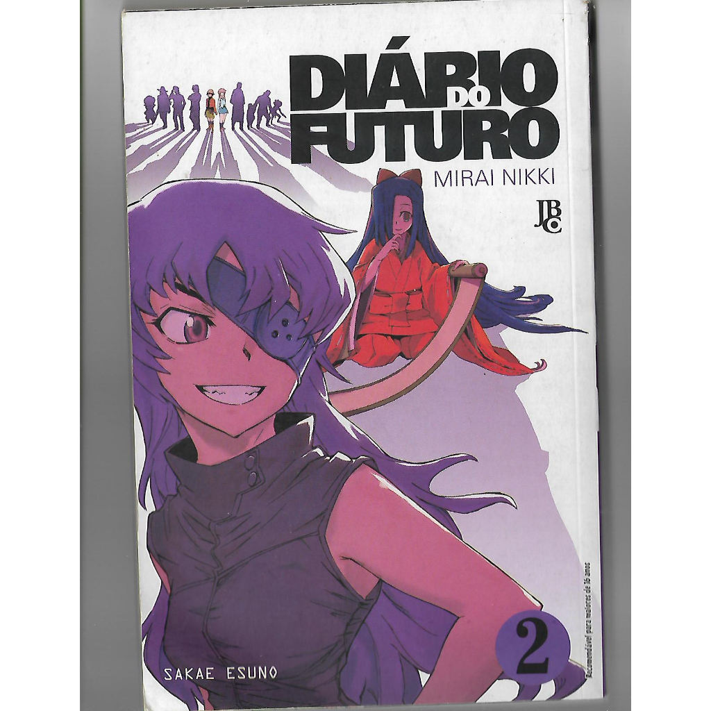  Editora JBC lança em Março o spin-off do mangá  'Diário do Futuro