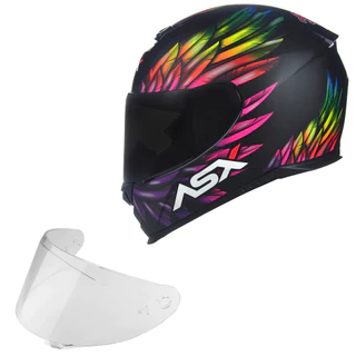 Combo Capacete ASX Eagle + Viseira Fume extra