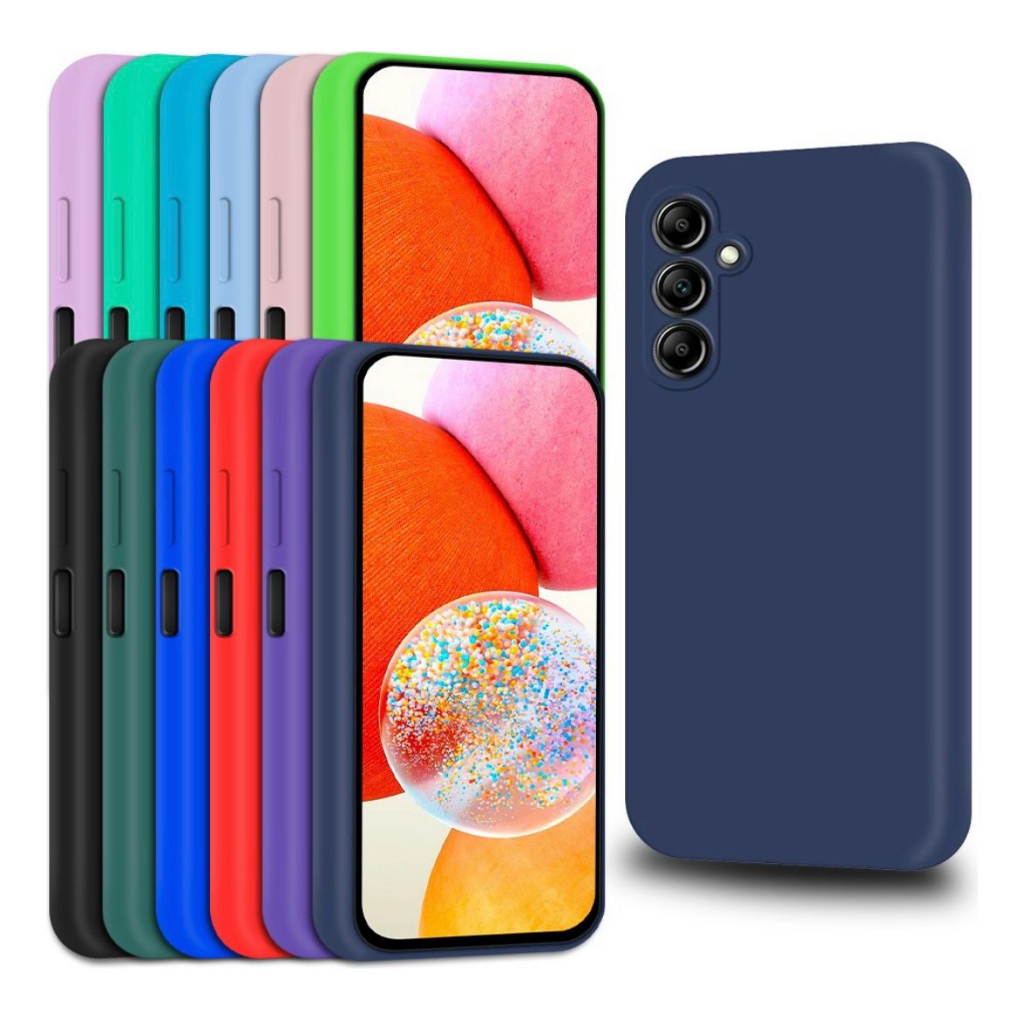 Capinha Case Aveludada Galaxy A34 Silicone Varias Cores Macia