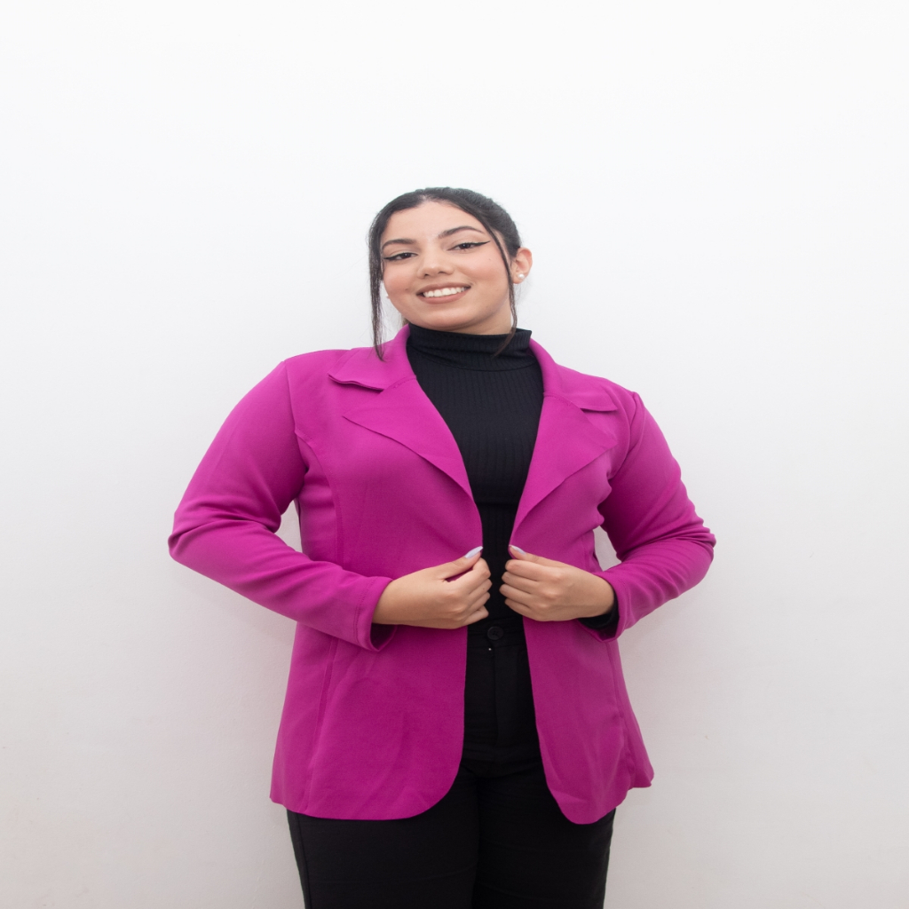 Max Blazer Longo Feminino Alongado Corte A Laser Acinturado