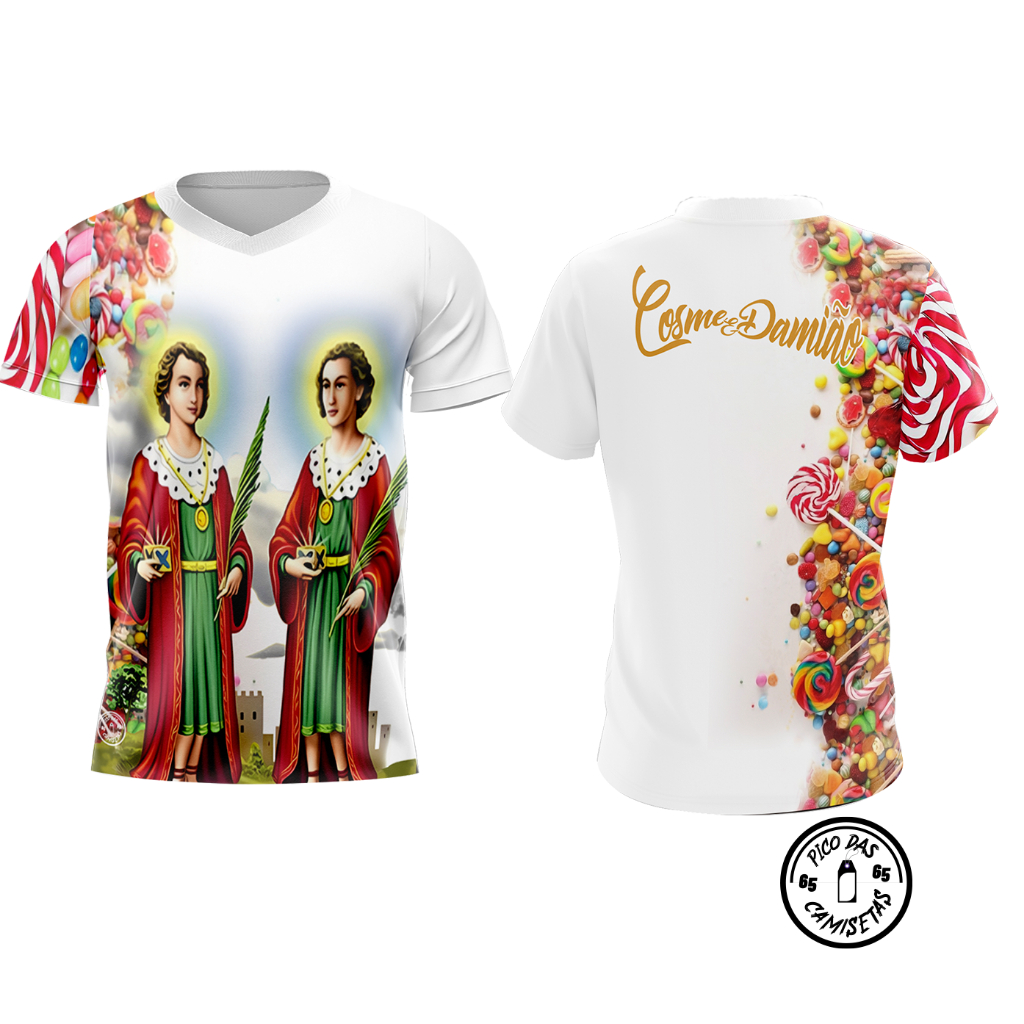 CAMISETA UMBANDA COSME DAMIÃO