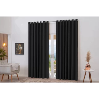 Cortina Blackout Em Tecido 3 00 X 2 80 Corta Luz