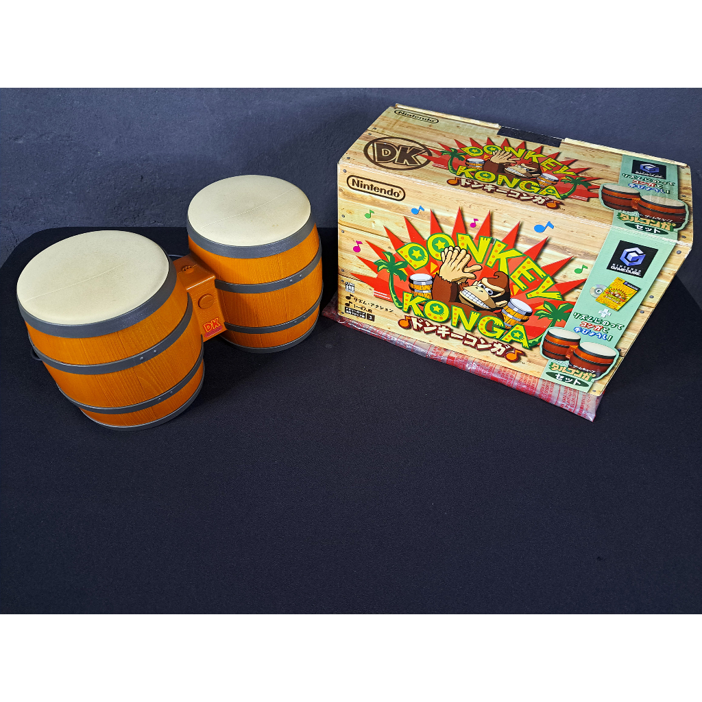 Dk Bongo Nintendo Gamecube. Tambores Donkey Kong Donkey Konga | Shopee ...