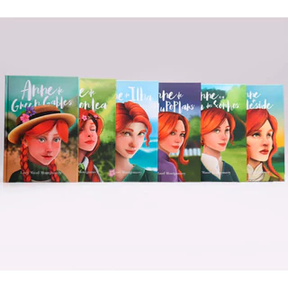 Coleção 6 Livros | Anne de Green Gables | Capa Dura | Lucy Maud Montgomery Texto integral / Traduzido do inglês