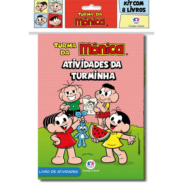 Livro para Colorir Turma da Mônica com Aquarela - Livros de Entretenimento  - Magazine Luiza