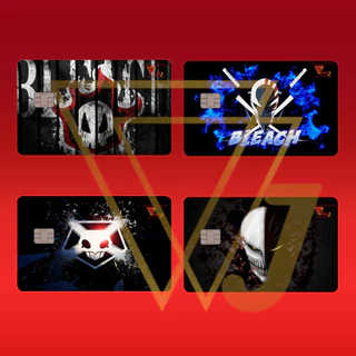 Película Adesivo Cartão Anime Bleach Logo Top Excelente Qualidade