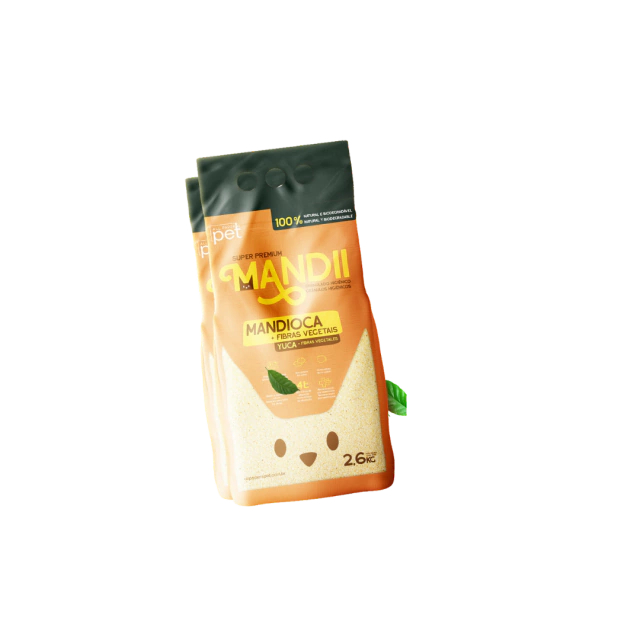 GRANULADO HIGIÊNICO SANITÁRIO PARA GATOS MANDII