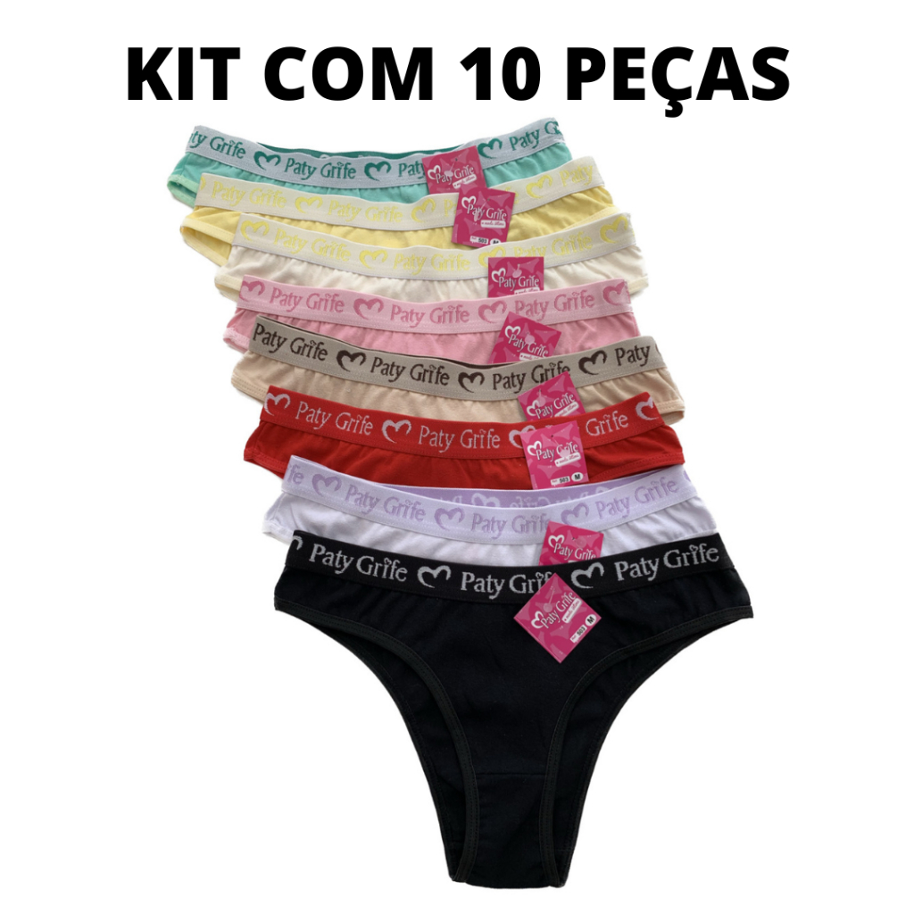 kit calcinha algodão em Promoção na Shopee Brasil 2024
