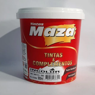 RESINA ACRÍLIA A BASE DE ÁGUA BRILHANTE INCOLOR 900ML - MAZA