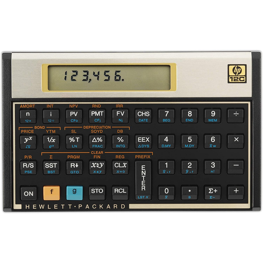 Calculadora Financeira Hp 12c Gold Nova Original Lacrada Envio Imediato!