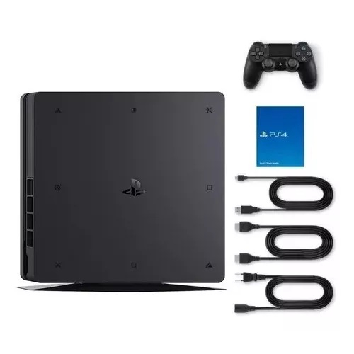 Console Playstation 500GB Slim ou Fat + 2 Jogo Original Shopee Brasil