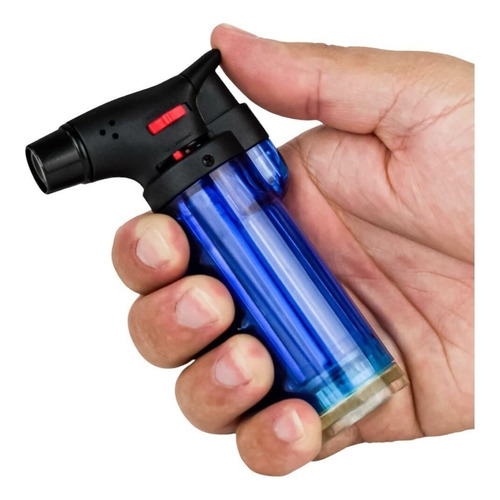 Mini Maçarico Super Portátil À Gás Recarregavel Travamento de Chamas Cores Sortidas Cozinha Artesanato Não Acompanha Gás