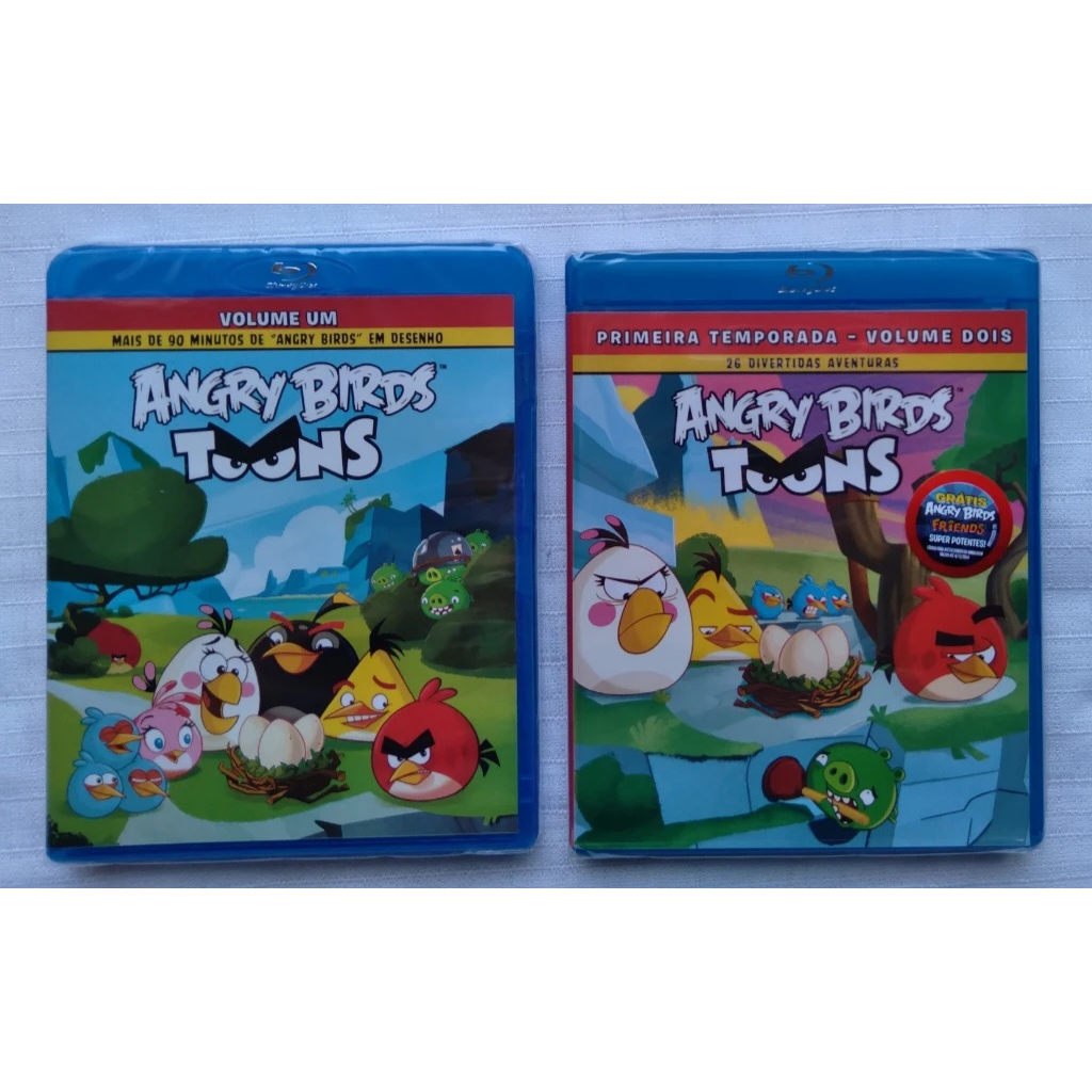 Dvd Angry Birds O Filme - Lacrado - Desenho Animado Original.