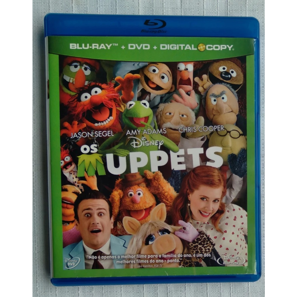 Blu Ray Muppets (ORIGINAL) | Shopee Brasil