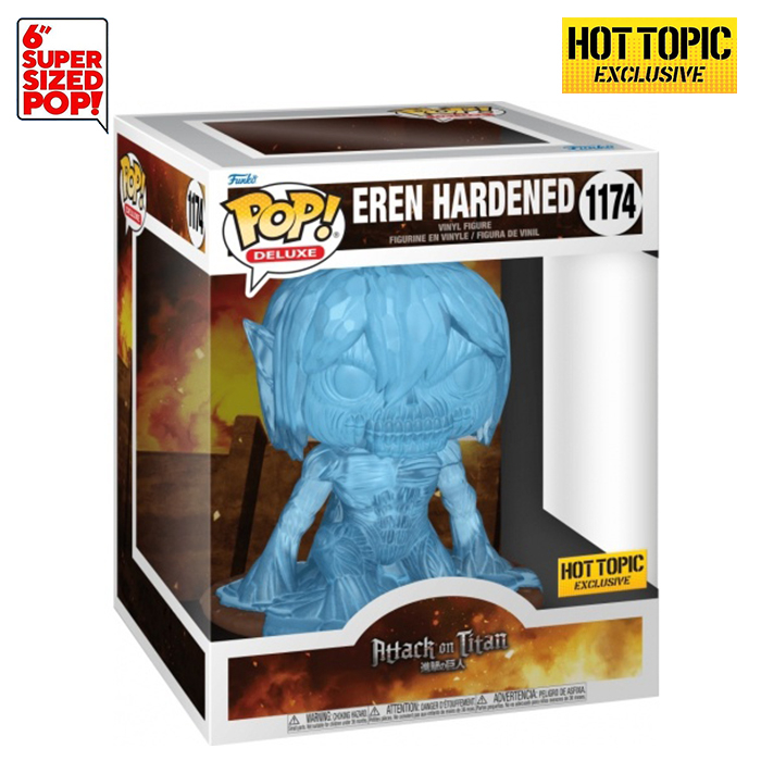 Funko Pop! Animation Attack On Titan - Eren Hardened - Hottopic ...