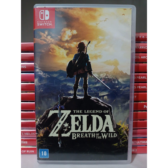 The Legend of Zelda Breath of the Wild - Jogo Usado para Nintendo Switch