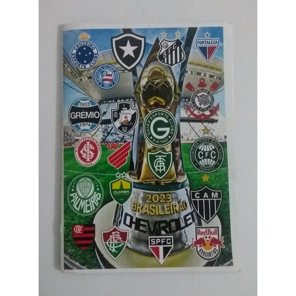 Kit Album Brasileirao 2023 + 20 pacotes Shopee Brasil