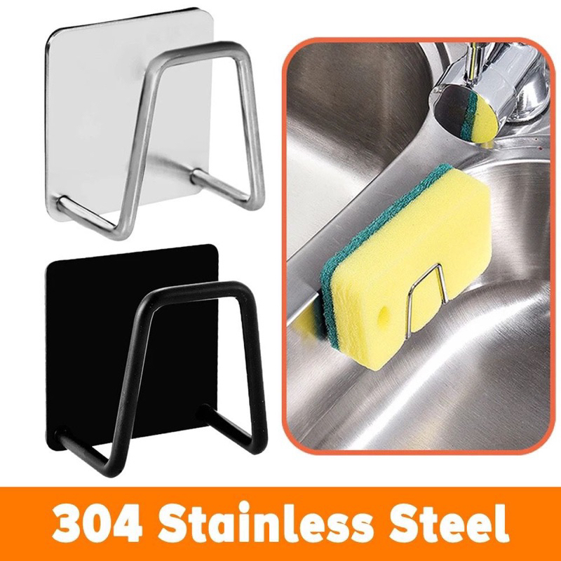 Suporte Porta Esponja Bucha Inox P/ Cozinha Pia Sab O / Banheiro Multifuncional Armazenament MT1001
