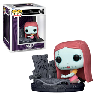 FUNKO POP DELUXE DISNEY NIGHTMARE BEFORE CHRISTMAS 30TH ANNIVERSARY - SALLY WITH GRAVESTONE 1358 NOVO ORIGINAL em Oferta na Shopee