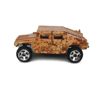 HUMVEE GENERAL CORP COLOR SHIFTERS 2009 HOT WHEELS 1:64 LOOSE