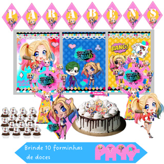 Kit so um bolinho gacha life festa em casa 38 itens