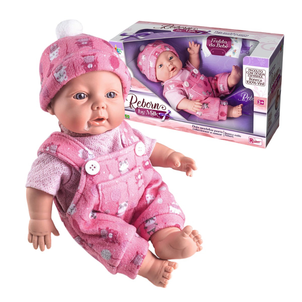 Boneca Bebê Reborn Menina Corpo De Vinil Articulado + Brinde
