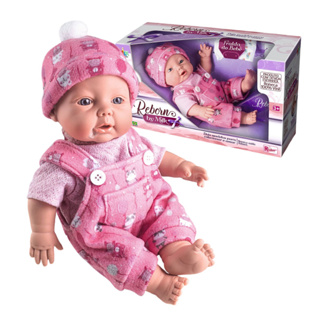 Boneca bebe reborn bruna baby corpo todo vinil silicone menina realista  pandinha em Promoção na Americanas