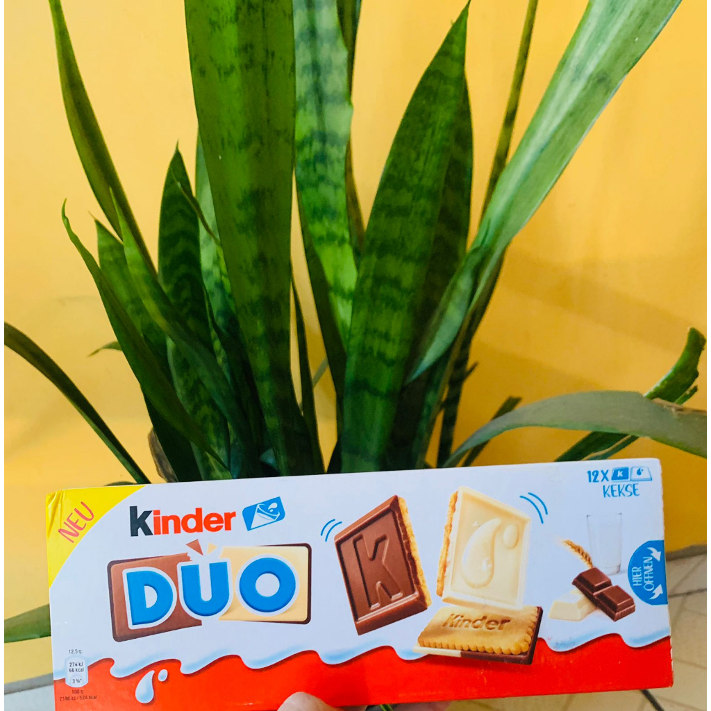 Biscoito Kinder Duo Com 12 Unidades 150g