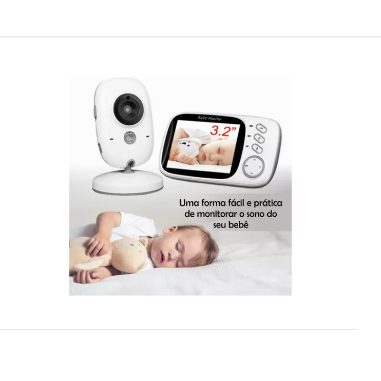 TakTark Babyphone Camera, Babyphone Video 3.2'' LCD Rotation 300